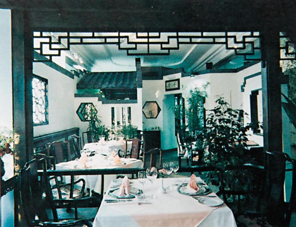 吳輝舟早年投資的皇園餐廳吸引不少政商名流光顧，是助夫妻倆打進上流社會的敲門磚。（歐洲之星提供）