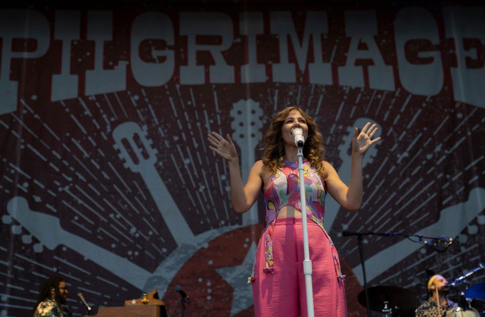 Rachel Price of Lake Street Dive heads to Hoyt Sherman Place this weekend.