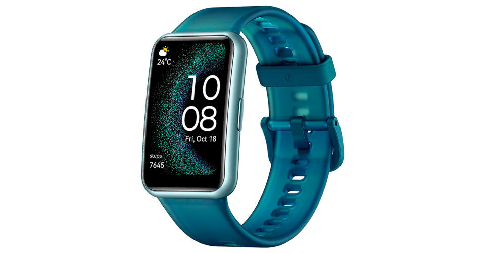 El reloj Huawei Watch Fit SE en atractivo color verde
