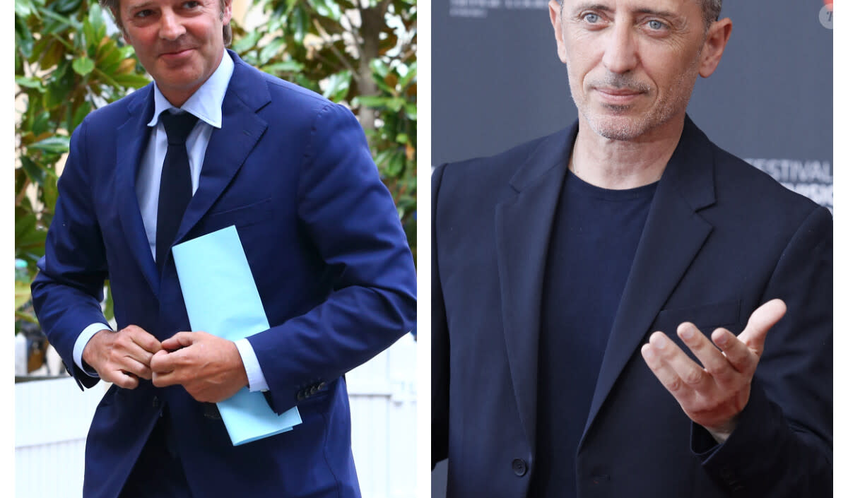 <p>Francois Baroin et Gad Elmaleh ont une ex en commun.</p>
<p>Francois Baroin et Gad Elmaleh.</p> - 