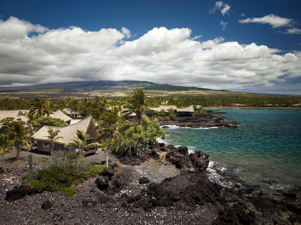 Kona Village, A Rosewood Resort, is prized for its location and laid-back vibe