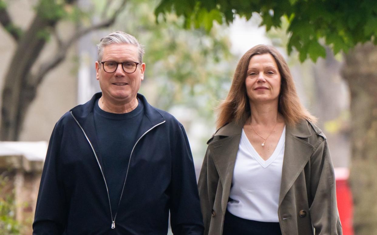 Sir Keir Starmer and Lady Starmer