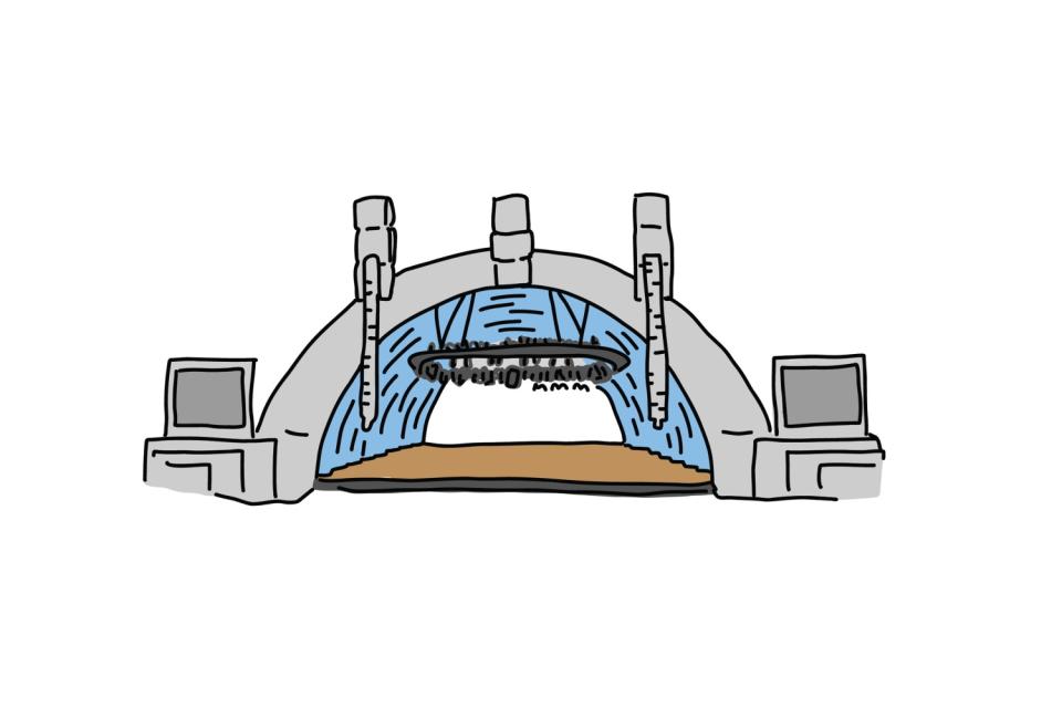 illustration of the Hollywood Bowl