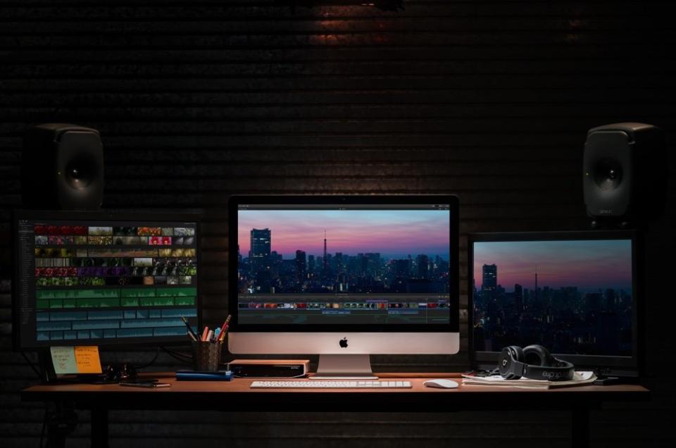 The iMac can be used as a standard at home desktop or video and photo editing powerhouse. (Image: Apple)