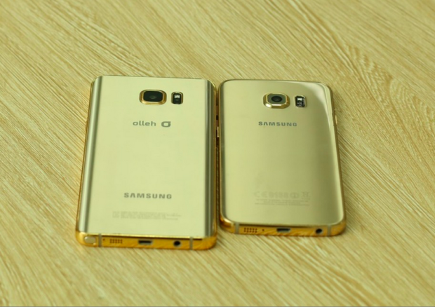 Gold Galaxy Note 5 S6 Edge Plus