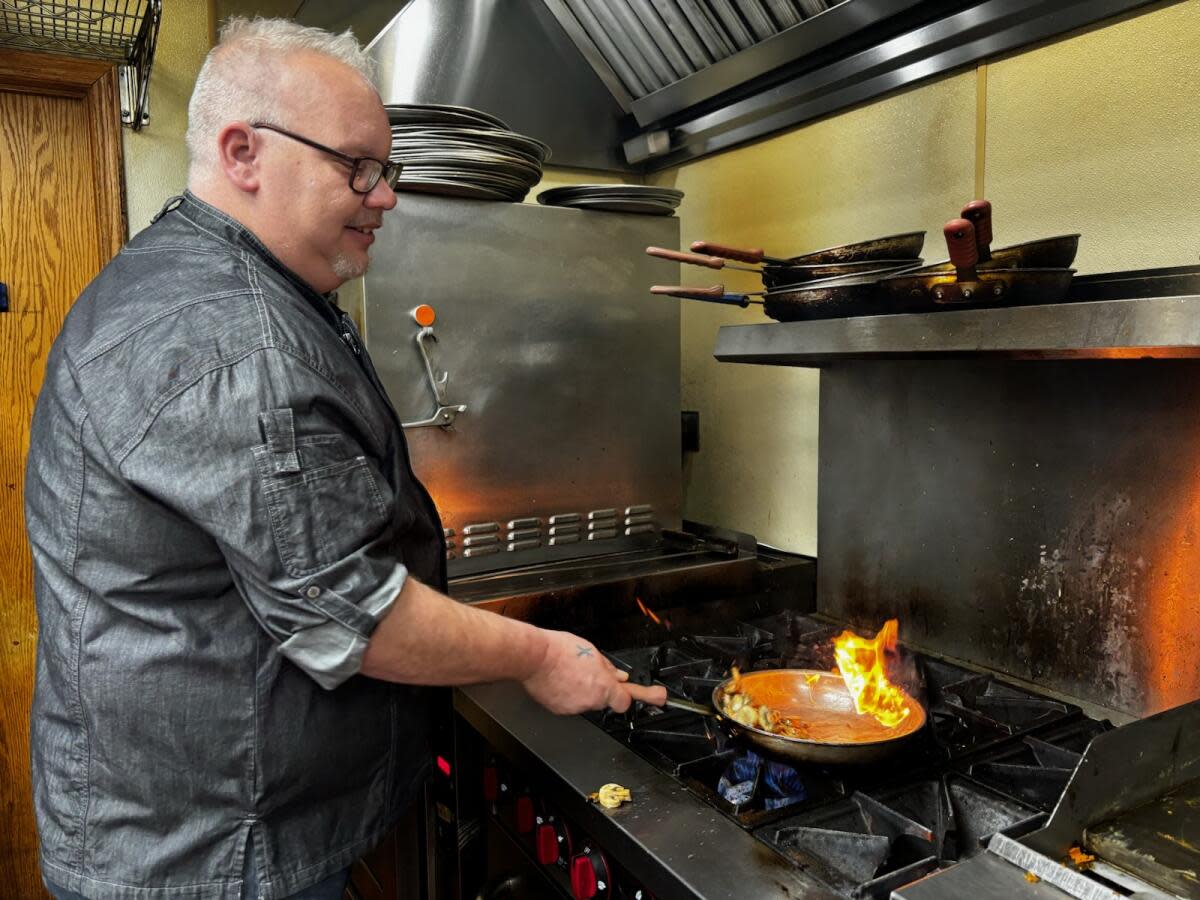 Local chef Justin Lockridge of Root River Center in Franklin is surprised and humbled by the support he has received from the community as part of the Favorite Chef contest.