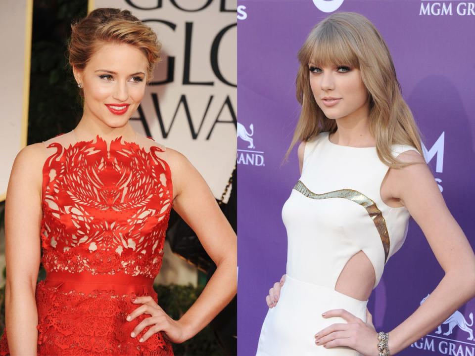 dianna agron taylor swift