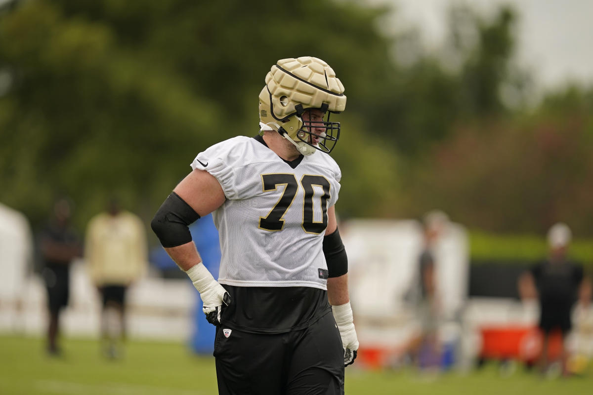 Saints rookie Trevor Penning kicked out of practice after 3rd day of fighting