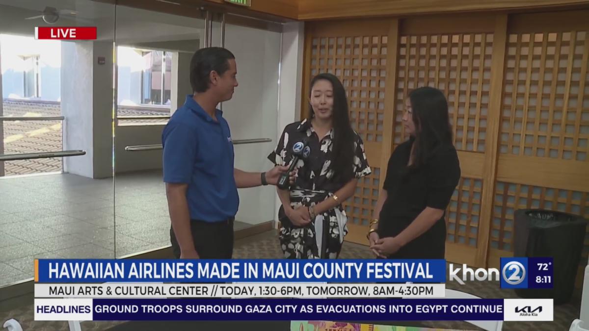 Made in Maui festival this weekend in Kahului