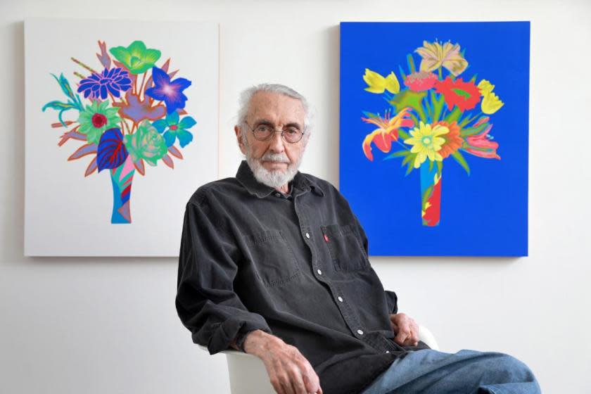 Roland Reiss in his studio, 2018