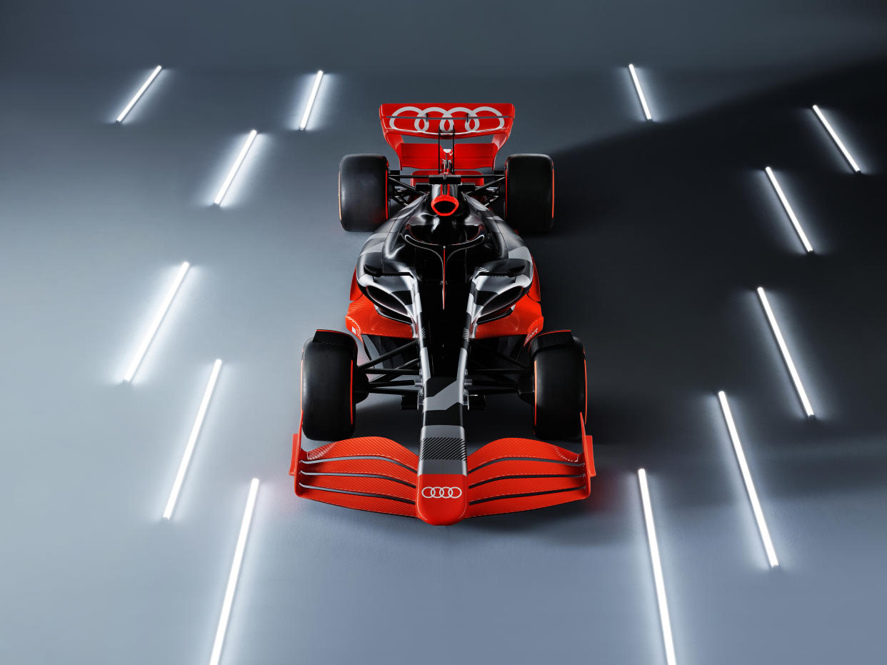 Audi will develop its own powertrain for the 2026 racing season. (Audi)