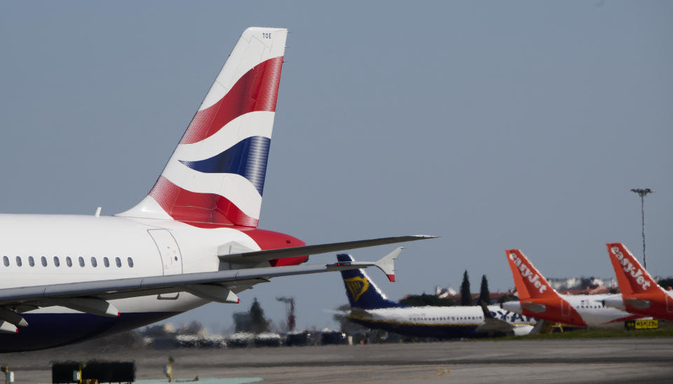 British Airways and easyJet 