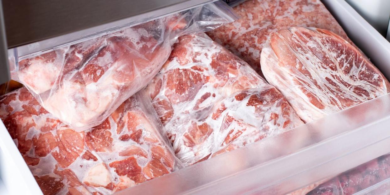 how to freeze meat