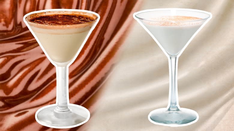 dark and white creme de cacao cocktails