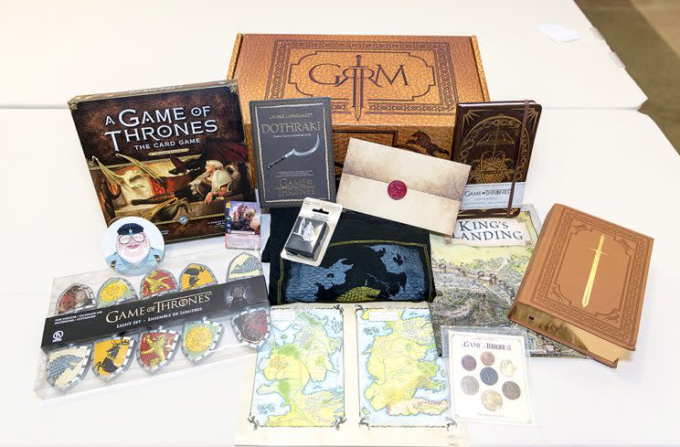  George R.R Martin ReedPOP Limited Edition Box (Photo: ReedPOP)