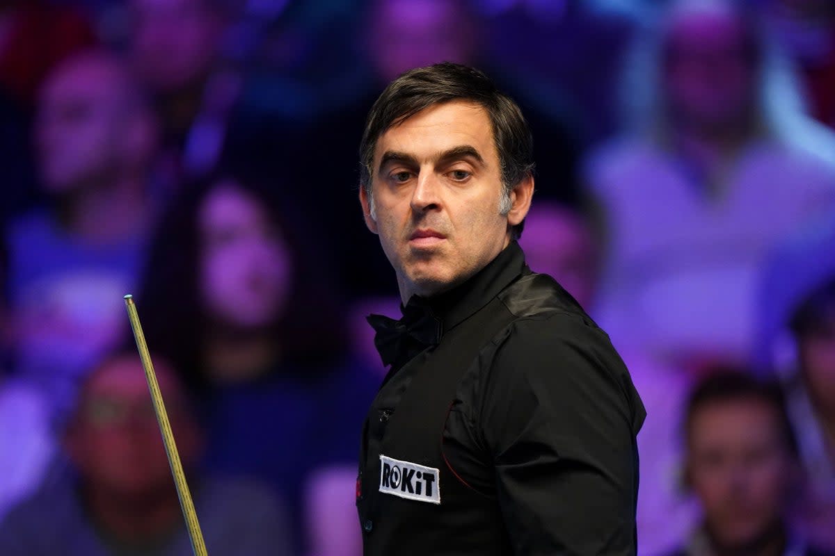 Ronnie O’Sullivan cruised into round two of the BetVictor Scottish Open (Tim Goode/PA) (PA Wire)