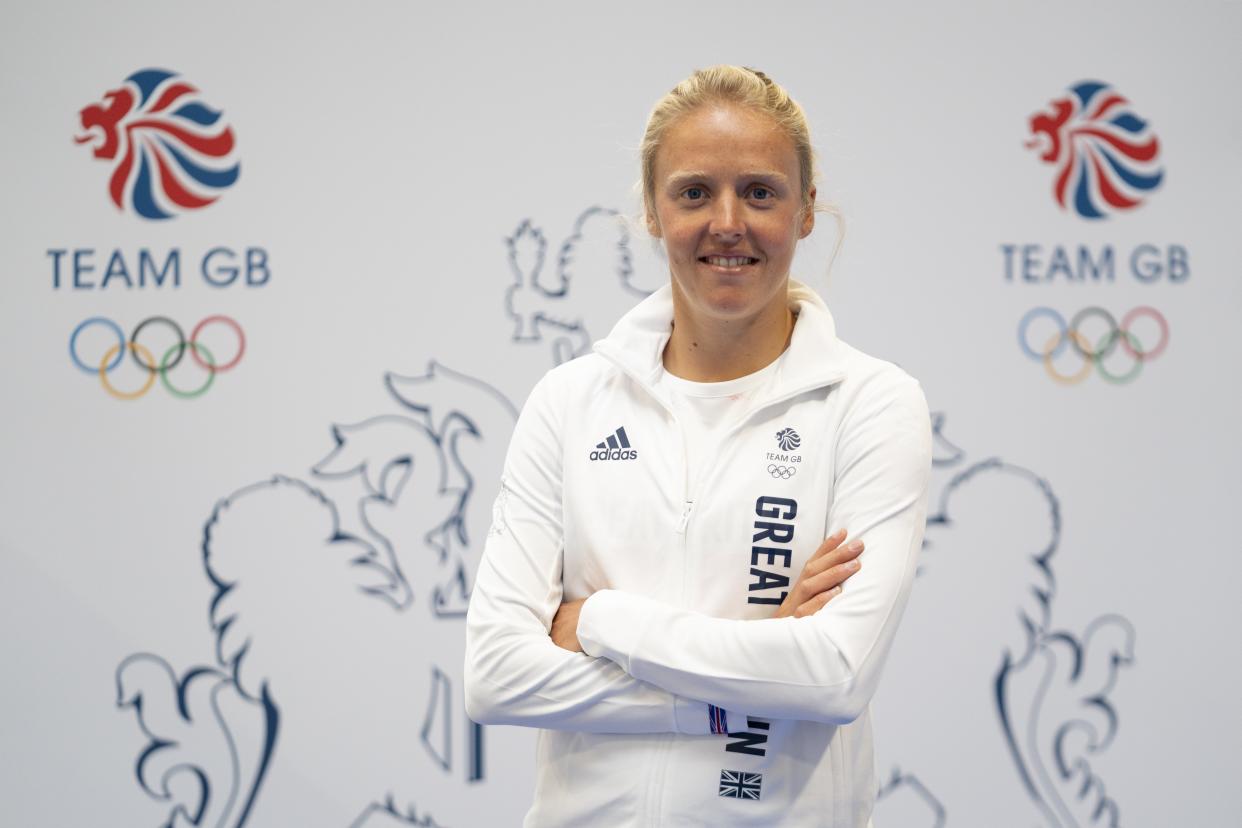 Windsurfer Emma Wilson won bronze (Zac Goodwin/PA) (PA Wire)