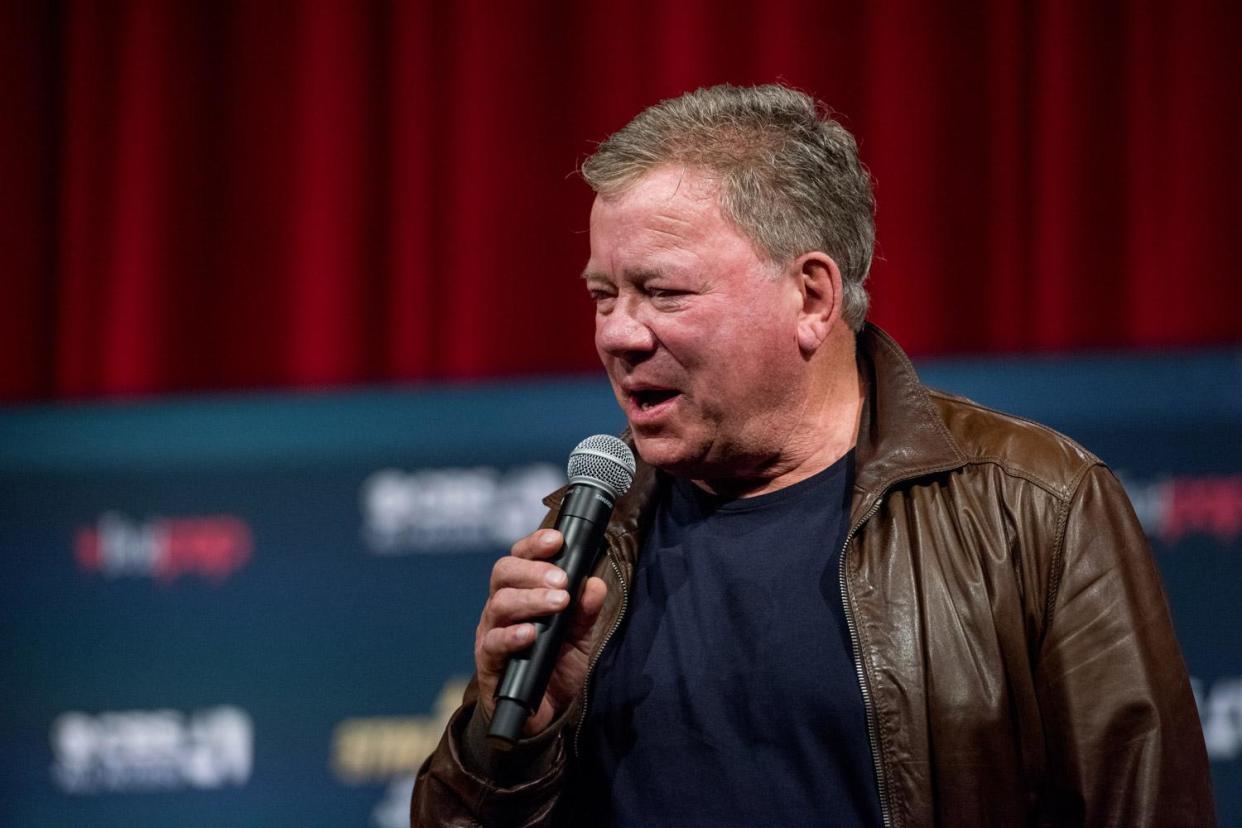 Alive: William Shatner was less than impress to learn he had been killed off by an advert on Facebook Messenger: Roy Rochlin/Getty Images