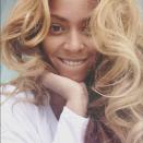 <p>Beyonce might not go without make-up on the red carpet, but the singer’s not afraid to bypass her cosmetics haul for the odd Instagram selfie. <em>[Photo: Instagram @beyonce]</em> </p>