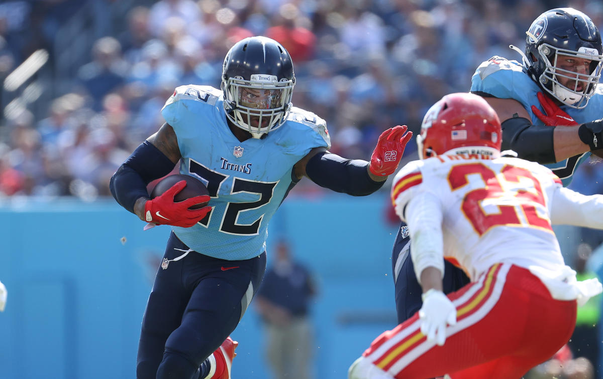 Tennessee Titans running back Derrick Henry could be out for the season  after suffering foot injury, NFL News, Rankings and Statistics