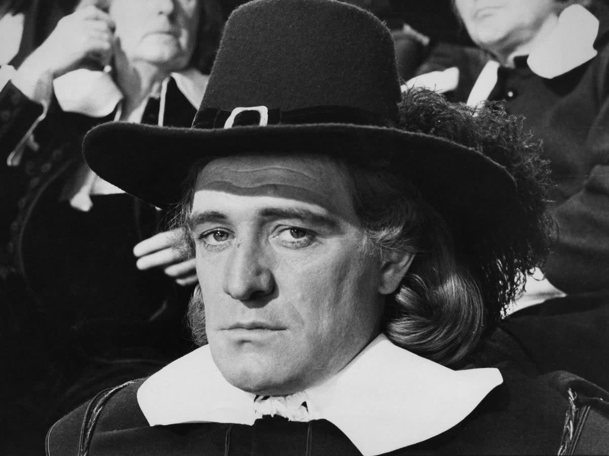 Richard Harris (1930-2002) in costume as Oliver Cromwell in the film ‘Cromwell’  (Getty)