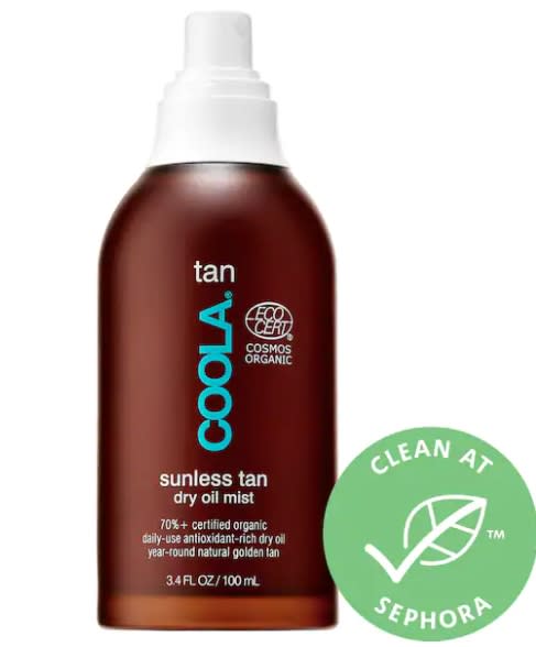 Coola Sunless Tan Dry Oil Mist. (Image via Sephora)