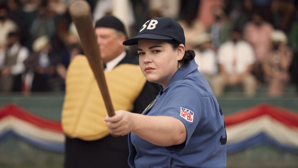 Melanie Field (Jo) in 'A League of Their Own'