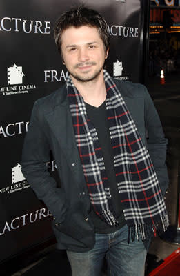 Freddy Rodriguez at the Los Angeles premiere of New Line Cinema's Fracture