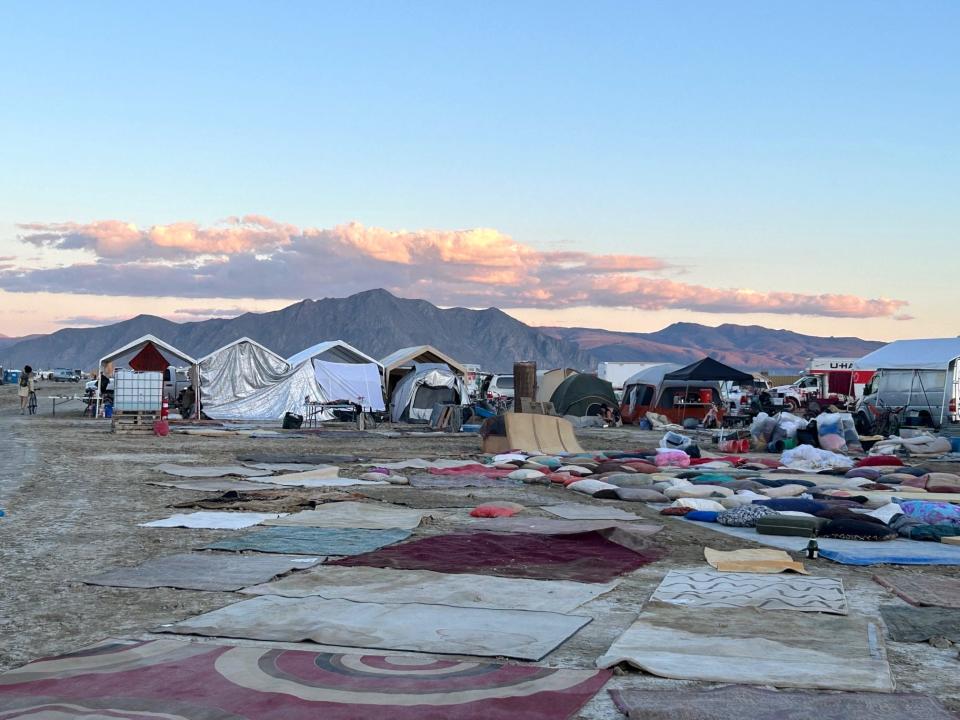 Last sunset at Burning Man