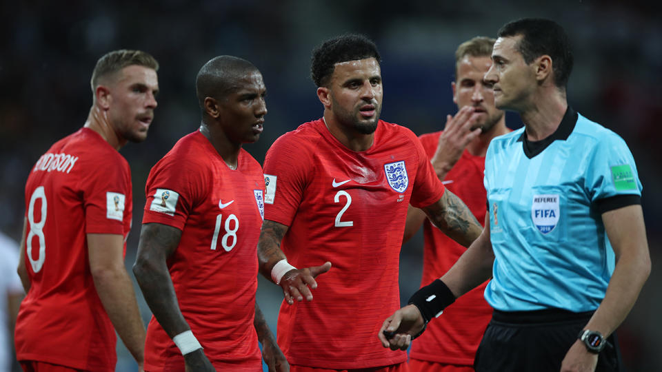 Kane says England’s players had to deal with flies in their eyes and mouths. Pic: Getty