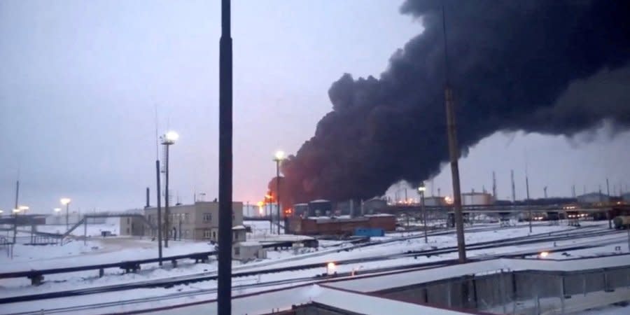Attack on Russian oil refineries