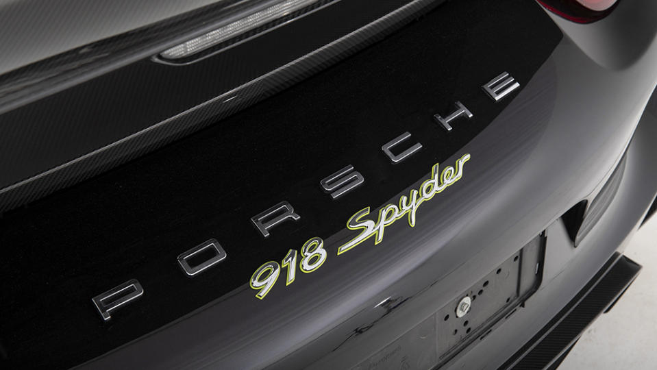 2015 Porsche 918 Weissach Spyder