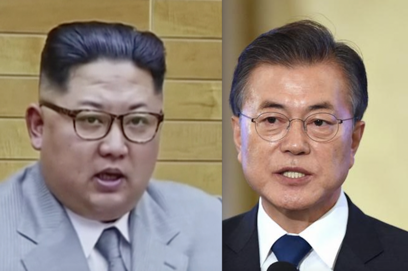 文在寅與金正恩最近的談判成果，將直接關係到朝鮮半島乃至於整個東北亞的和平穩定。（美聯社）