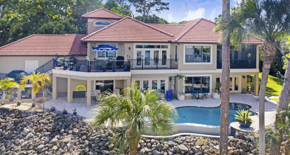 At $2.2 million, this home at 2255 S. Tropical Trail on Merritt Island was the third most expensive home sold on the Space Coast in March