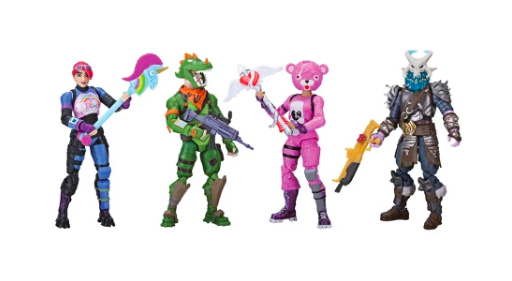 Fortnite Squad Mode Core Figure Four-Pack (Photo: Game Stop)