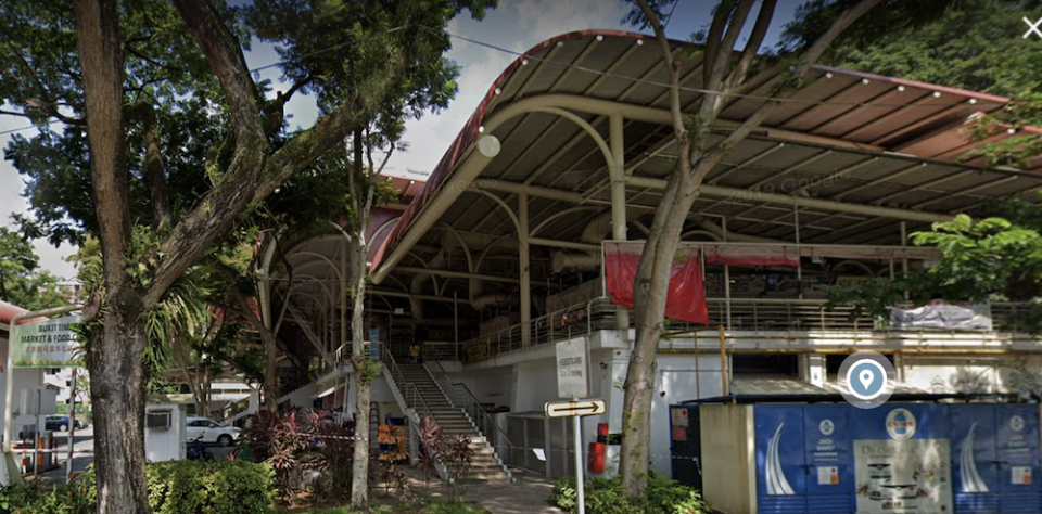 (SCREENSHOT: Bukit Timah Market & Food Centre/Google Maps)