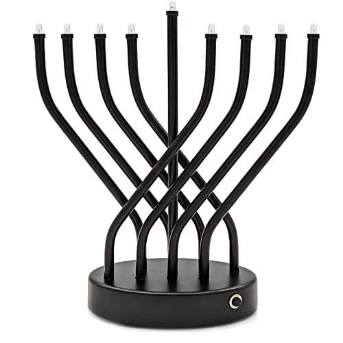 Contemporary LED Electric Hanukkah Menorah