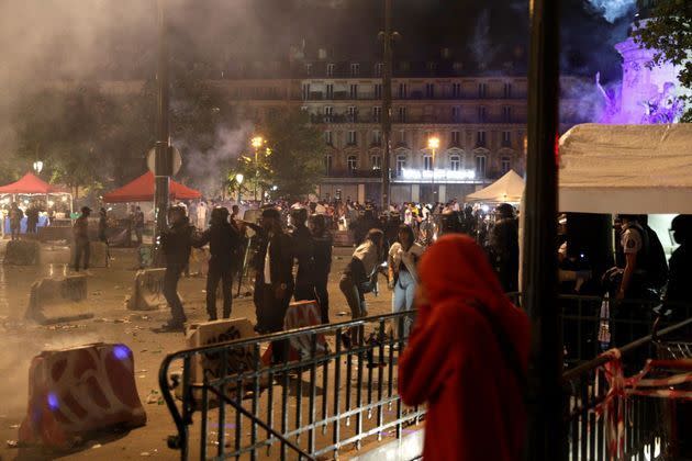 <p>Les débordements à Paris lors de la Fête de la musique. </p>