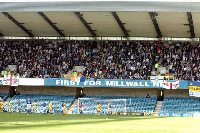 Football Away Days - Leeds United fans at Millwall in the 80's.