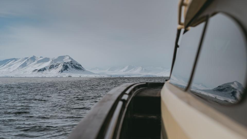 Just another boat test in the Arctic Sea. - Credit: Courtesy Volvo Penta