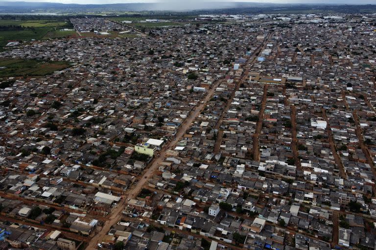 La favela Sol Nascente en Brasilia, Brasil, el miércoles 22 de marzo de 2023. 