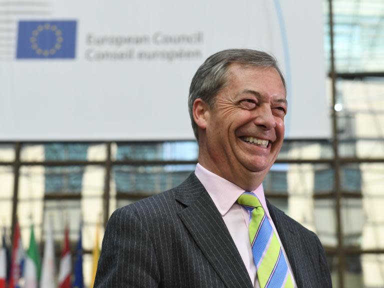 Nigel Farage has said his new Brexit Party could thwart a second referendum if it is successful in the upcoming European elections.The former Ukip leader made the threat as he unveiled a fresh slate of candidates for next month’s poll, which includes a former communist and an ex-commando, who has fought in Afghanistan.The leading Brexiteer also vowed to target Labour voters in the party’s heartlands in south Wales, the midlands and the north of England, where he hopes to capitalise on Jeremy Corbyn’s equivocation over Britain’s withdrawal from the EU.Speaking at an event in Westminster, Mr Farage said: “Leavers have to get themselves mentally prepared that there could be a second referendum.“Rather than just saying it is never going to happen.”He added: “It seems to me that the better the Brexit Party does on 23 May, the less chance there is of the people of this great country being insulted by being made to vote again. “I think we can stop a second referendum.”Mr Farage said his newly formed party was already “doing very well” with Conservative supporters, after a recent Survation poll found 40 per cent of Tory councillors were prepared to vote for it.Setting his sights on Labour supporters, Mr Farage said: “There are five million people that voted for Jeremy Corbyn and voted for Brexit as well, and that’s going to be our task.“I think we will go on squeezing the Conservatives and squeezing Ukip down to virtually nothing.“We’re going to go after that Labour vote in a very big way.”Attacking rival party Change UK as “Continuity UK”, Mr Farage said his candidates were the ones who would “revolutionise and modernise politics”.The new list of Brexit Party candidates included Claire Fox, a former member of the Revolutionary Communist Party, who said she would be “standing in solidarity” with the Leave voters whose voices “have been traduced and trashed”.James Glancy (a royal marine veteran), former charity boss Matthew Patten, ex-nurse Christina Jordan and smoked salmon producer Lance Foreman are also running.Change UK, a rebel alliance of former Tory and Labour MPs, unveiled their candidates for the upcoming polls at an event in Bristol.Top names included journalist Rachel Johnson, sister of former foreign secretary and Brexiteer Boris Johnson, former Tory health minister Stephen Dorrell and ex-BBC Newsnight presenter Gavin Esler.Originally known as the Independent Group, the new party was formed when 11 Labour and Tory MPs dramatically resigned from their parties in protest over Brexit and Labour’s handling of antisemitism complaints.Interim leader Heidi Allen said it was a “Remain alliance” and it would throw its weight behind fighting for a second Brexit referendum.The Independent has been calling for a Final Say vote on Brexit since last summer. The campaign has been backed by more than a million people.