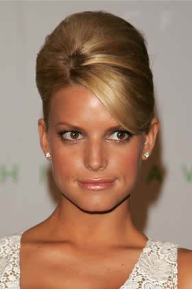 Jessica Simpson Updo