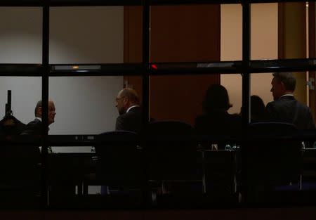 Martin Schulz, former president of the European Parliament attends a meeting with politicians from Germany's Social Democratic Party (SPD) at the party headquarters in Berlin, Germany, January 24, 2017. REUTERS/Fabrizio Bensch