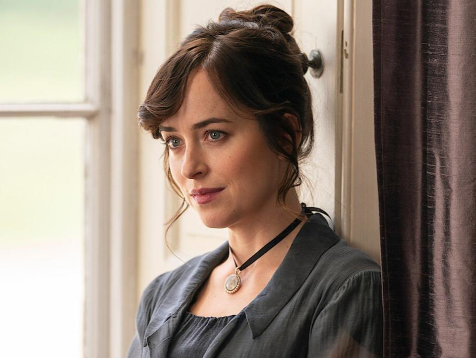 Dakota Johnson in ‘Persuasion’ (Netflix)