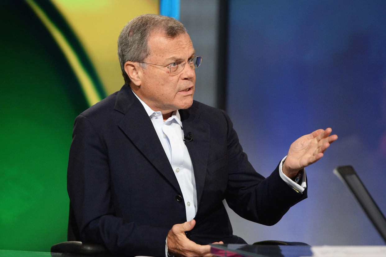 Simon English: Sir Martin Sorrell thinks big firms won’t have a choice but to up marketing spending at some point: Slaven Vlasic/Getty Images