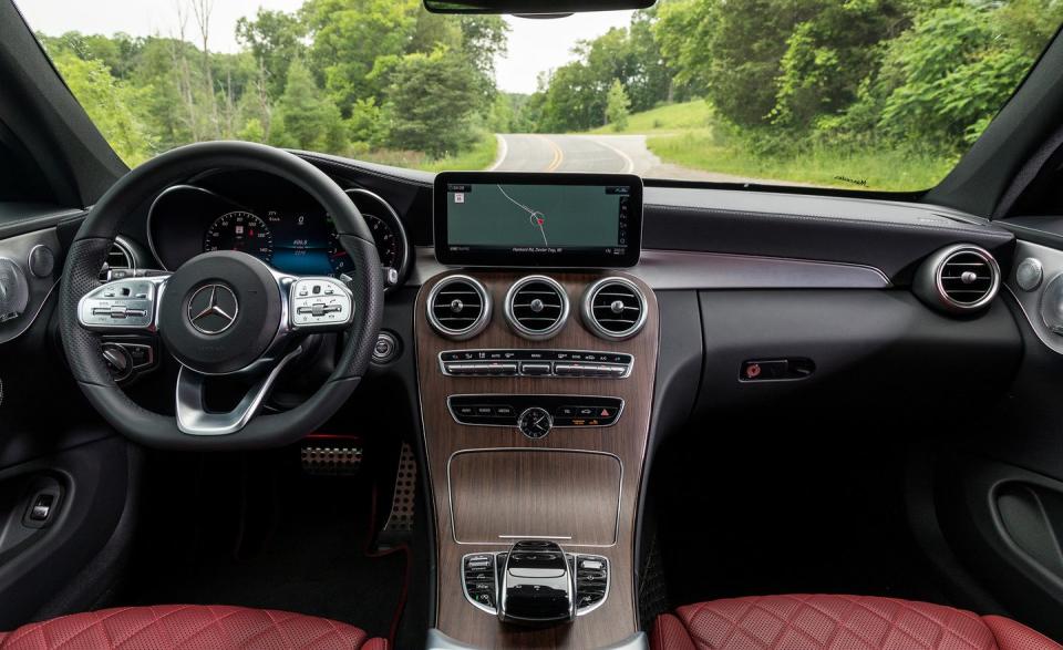 <p>Pricing for the 2019 Mercedes-Benz C300 coupe starts at $44,795.</p>