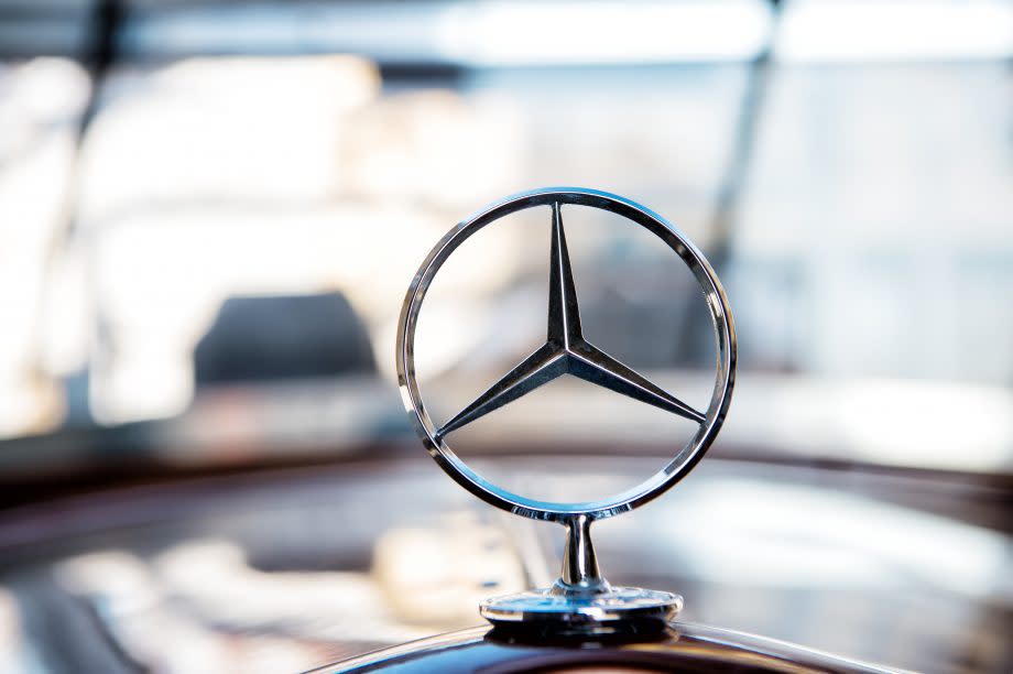 Stern von Daimler-Tochter Mercedes Benz