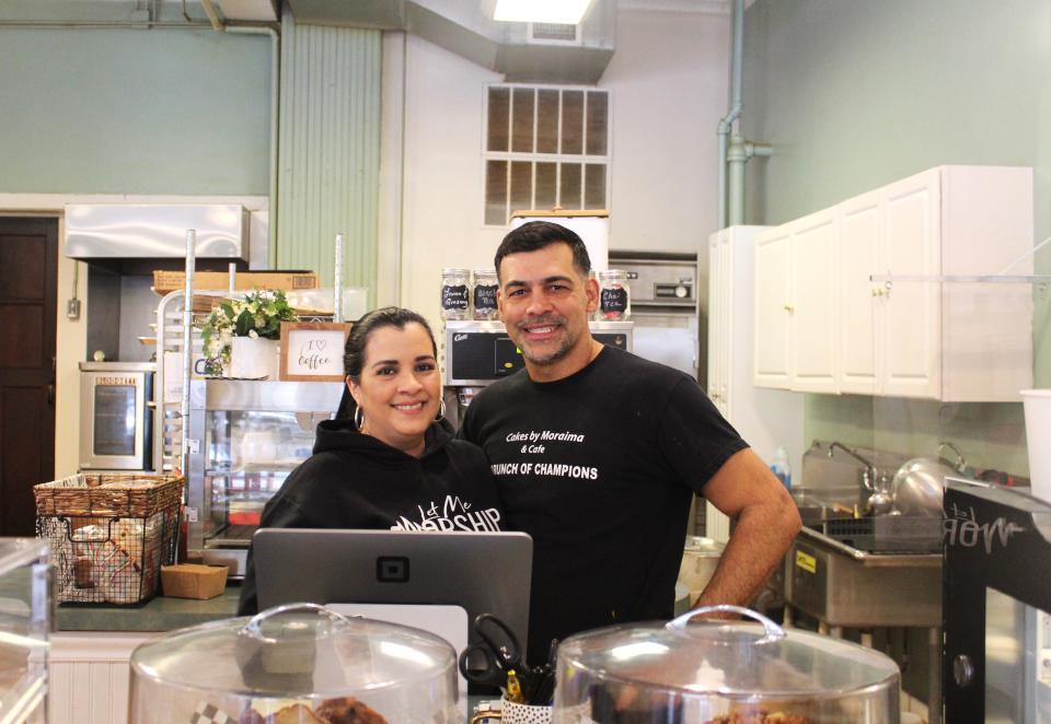 Moraima Gonzales opened the business with her husband, Carlos Quintana, who is the cook.