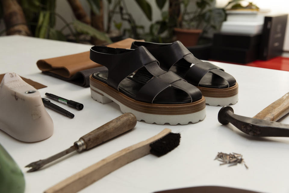 The Fratelli Rossetti sandal by Ludovica+Roberto Palomba. - Credit: Courtesy of Fratelli Rossetti